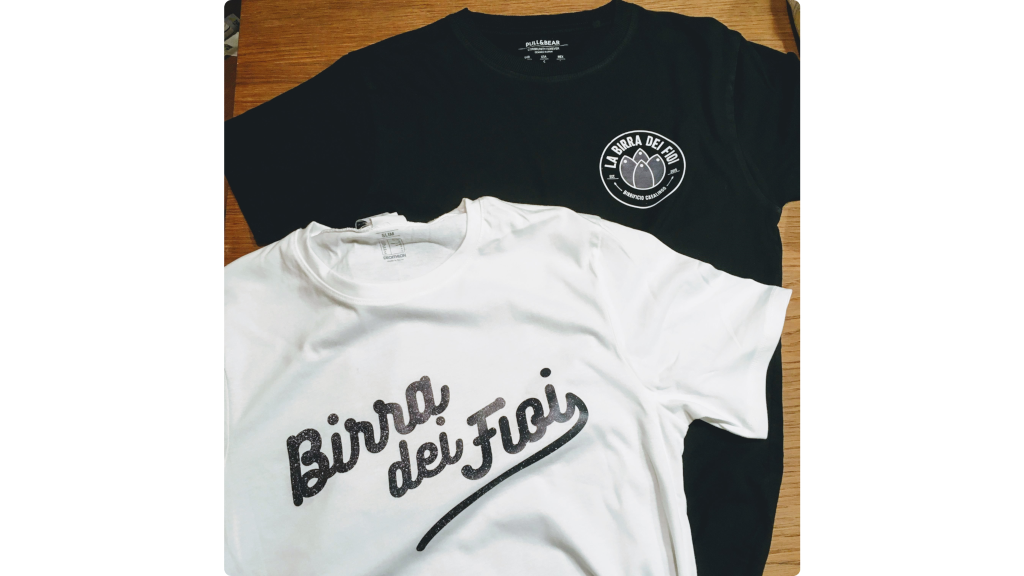 T-SHIRTS BIRRA DEI FIOI